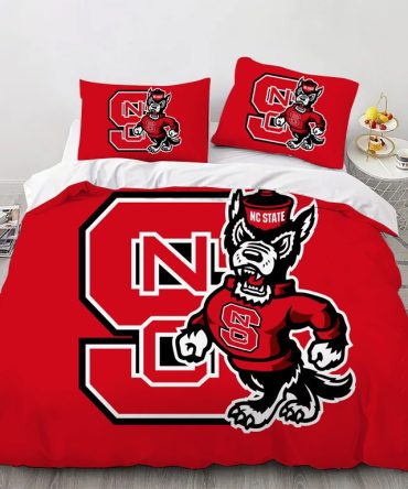 North Carolina State College Sport Bedding Set