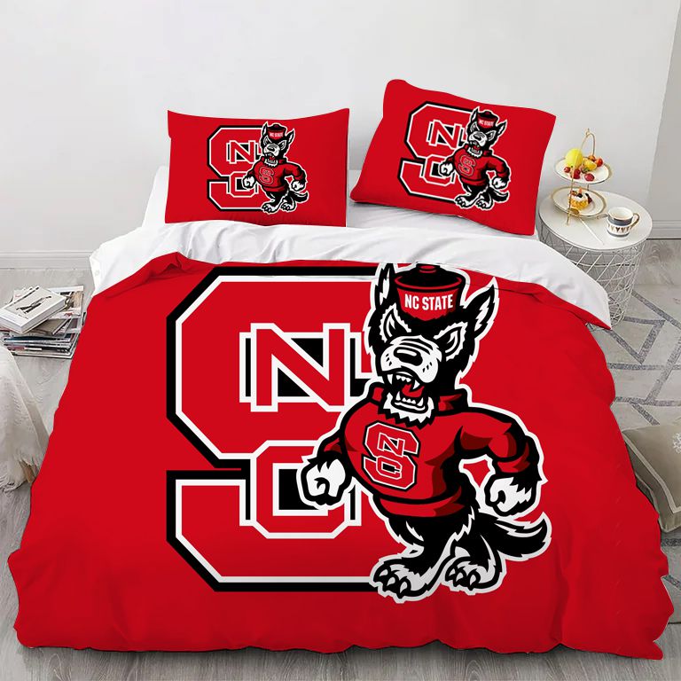 North Carolina State College Sport Bedding Set
