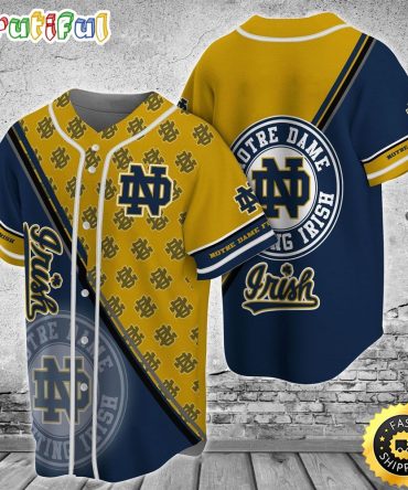 Notre Dame Fighting Irish Baseball Jersey Shirt For Fans