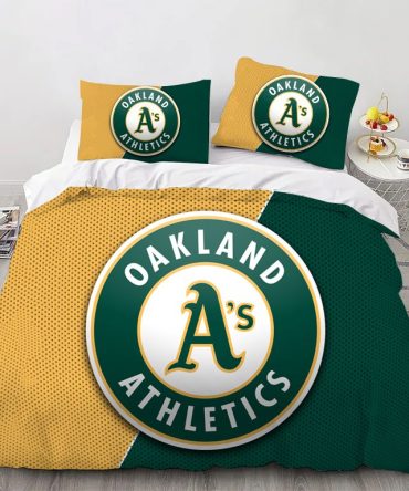 Oakland Baseball Sport Bedding Set