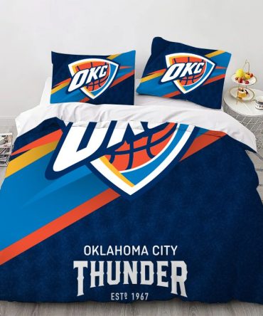 Oklahoma City Basketball Sport Bedding Set