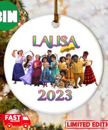 Personalized 2023 Encanto Family Christmas Gift Tree Decorations Ornament