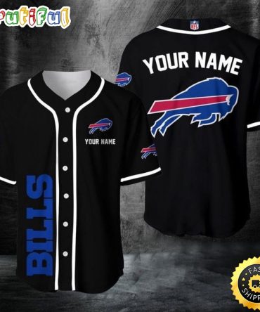 Personalized NFL Buffalo Bills Baseball Jersey Sporty Team Jerseys