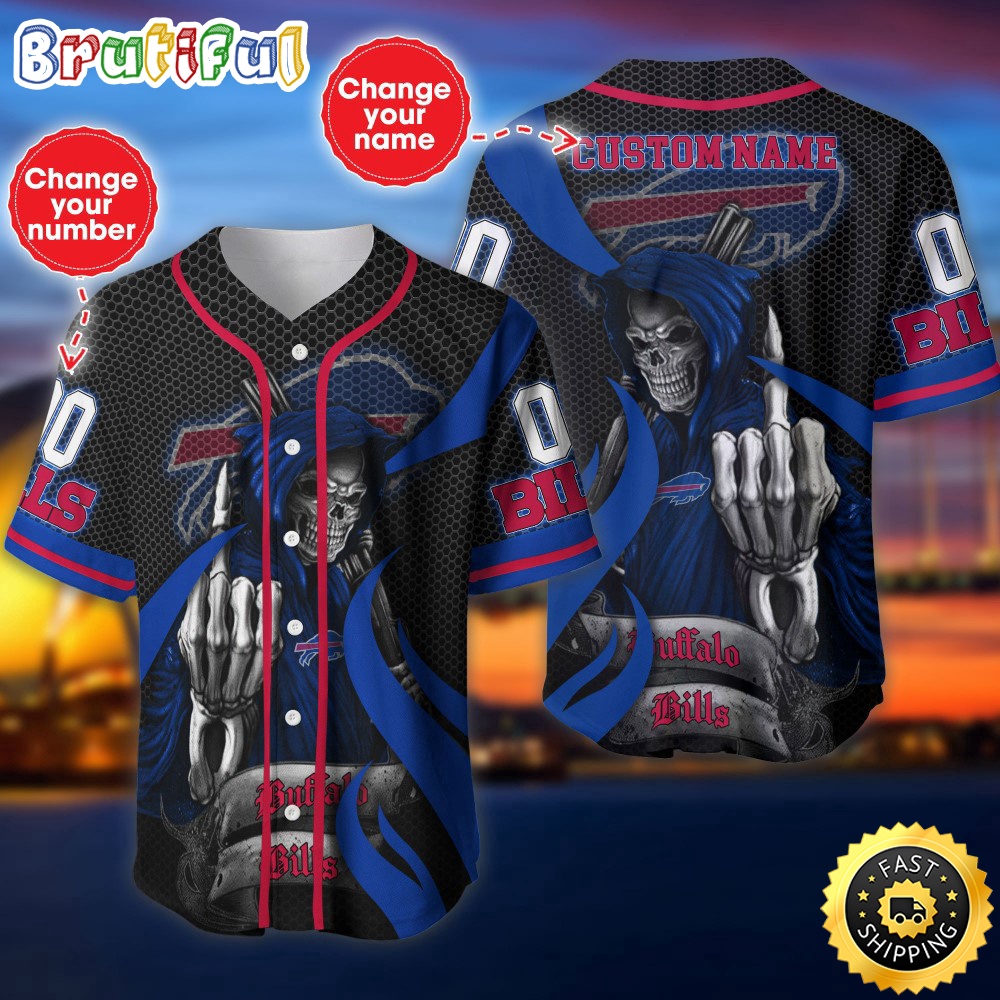 Personalized NFL Buffalo Bills Baseball Jersey Tradition in Jerseys