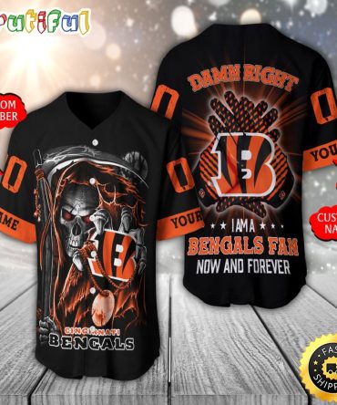Personalized NFL Cincinnati Bengals Baseball Jersey Classic Baseball Jerseys