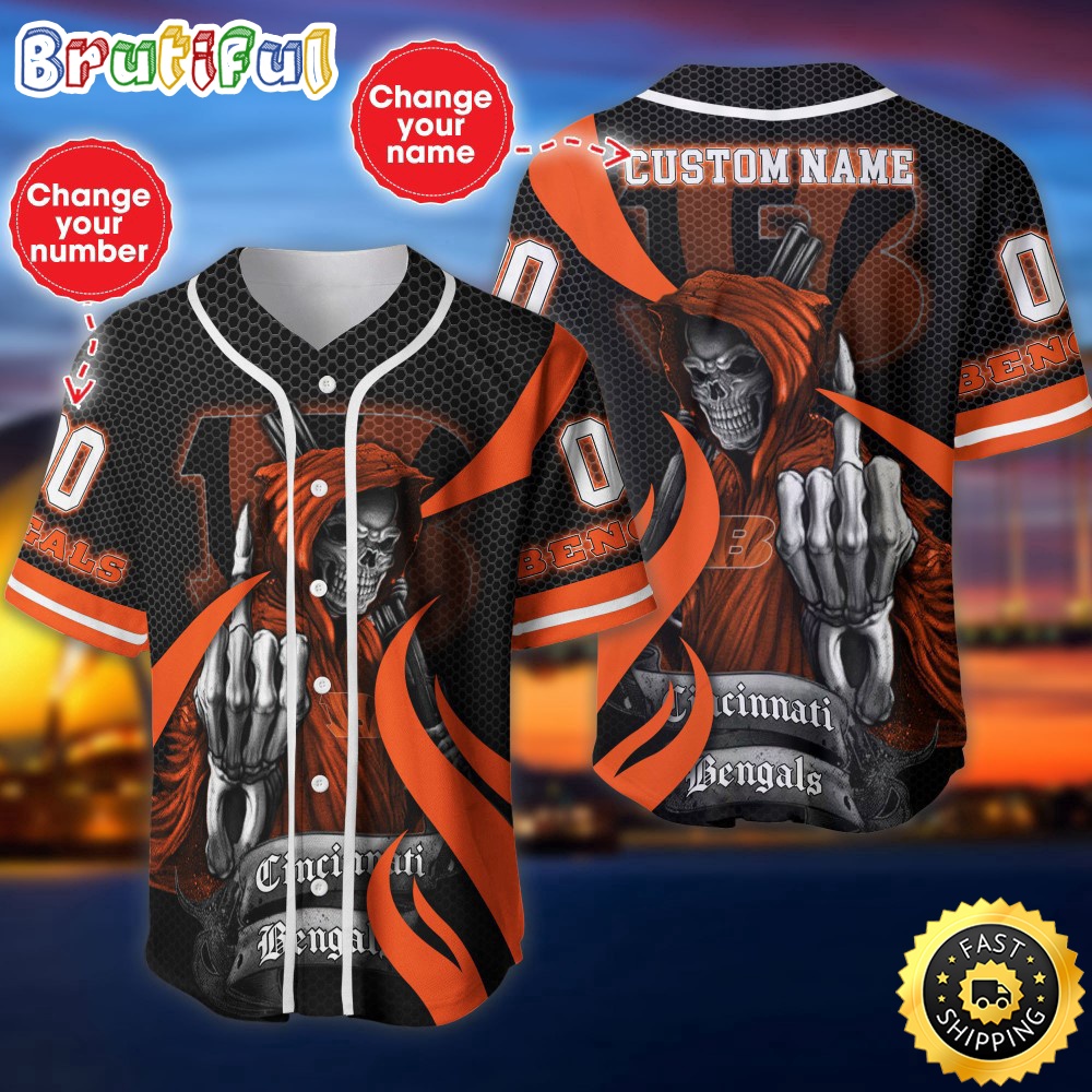 Personalized NFL Cincinnati Bengals Baseball Jersey Fan Favorite Jerseys