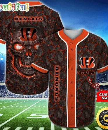 Personalized NFL Cincinnati Bengals Baseball Jersey Reliable Team Attire