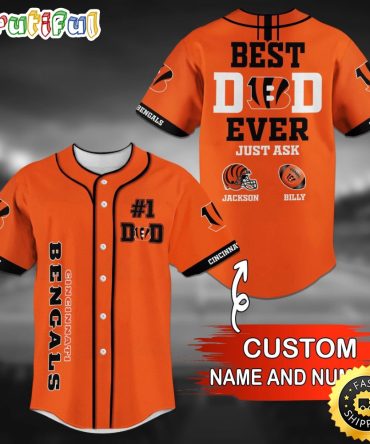 Personalized NFL Cincinnati Bengals Baseball Jersey Tradition in Jerseys