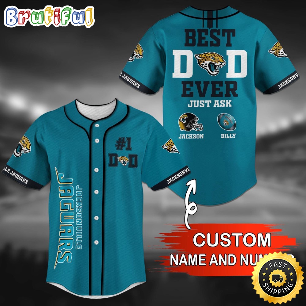 Personalized NFL Jacksonville Jaguars Baseball Jersey Vintage Baseball Gear