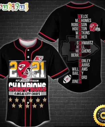 Personalized NFL Kansas City Chiefs Baseball Jersey Classic Baseball Jerseys