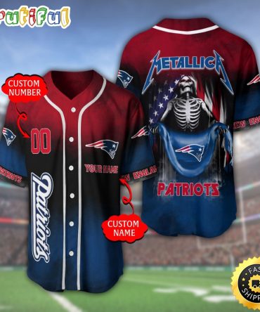 Personalized NFL New England Patriots Baseball Jersey Classic Baseball Jerseys