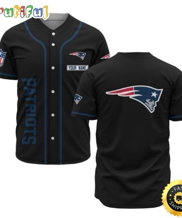 Personalized NFL New England Patriots Baseball Jersey Sporty Team Jerseys