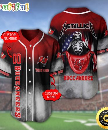 Personalized NFL Tampa Bay Buccaneers Baseball Jersey Vintage Baseball Gear