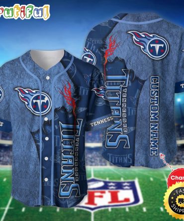 Personalized NFL Tennessee Titans Baseball Jersey Fan Favorite Jerseys
