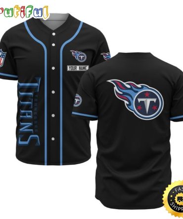 Personalized NFL Tennessee Titans Baseball Jersey Sporty Team Jerseys