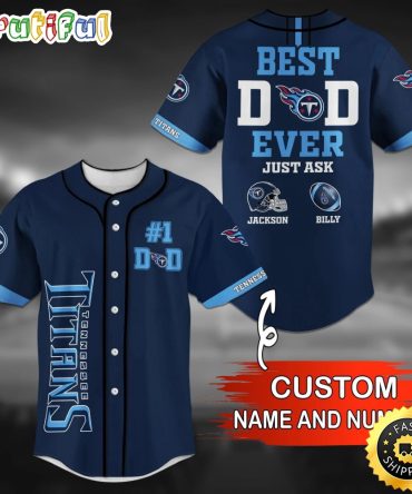 Personalized NFL Tennessee Titans Baseball Jersey Tradition in Jerseys
