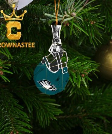 Philadelphia Eagles Hand Helmet NFL Acrylic Christmas Tree Decoration Ornament