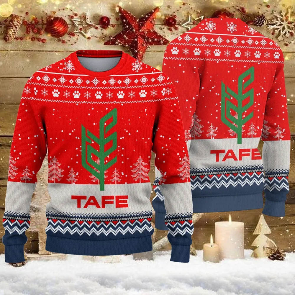 Ugly Sweater Tafe Farmer Love Exclusive Logo QTFRSW091124A29SW