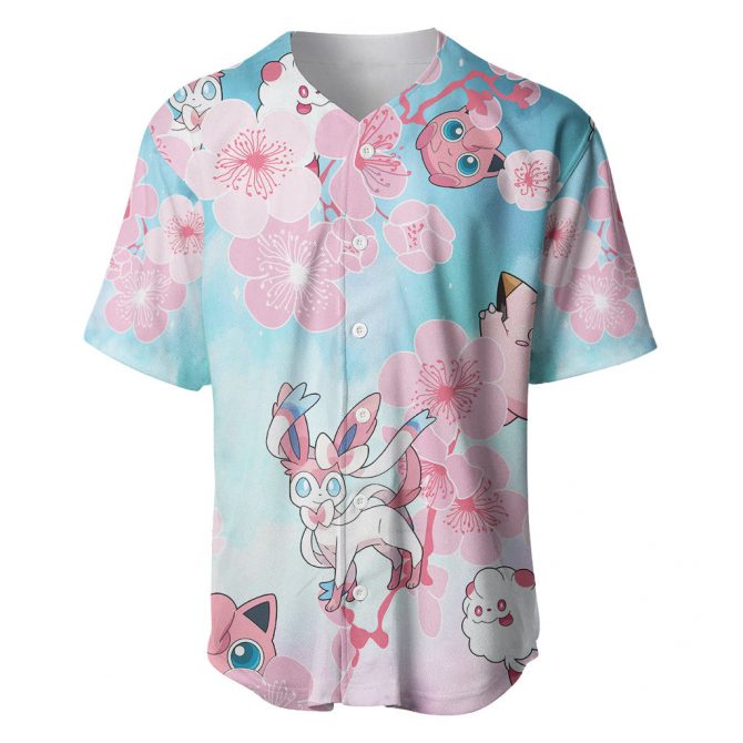Colorful Anime Floral Shirt – Short Sleeve Casual Unisex Top - Image 2