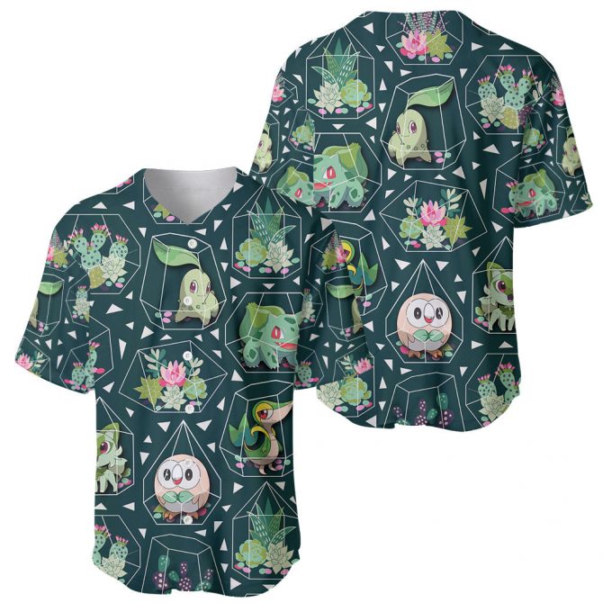 Unisex Botanical Graphic Tee – Cute Cartoon Plant Design, Casual Summer Shirt