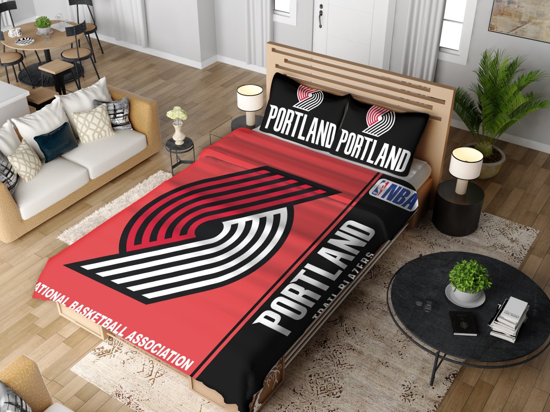 Portland Trail Blazers NBA Basketball Bedding Set - Image 2