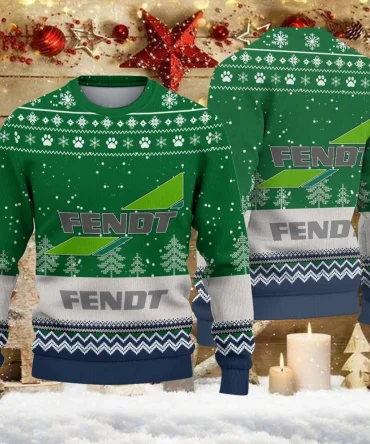 Ugly Sweater Fendt Farmer Love Exclusive Logo QTFRSW091124A21SW