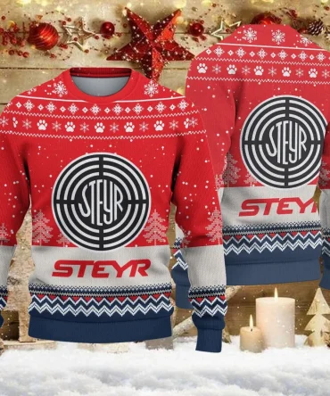 Ugly Sweater Steyr Farmer Love Exclusive Logo QTFRSW091124A32SW