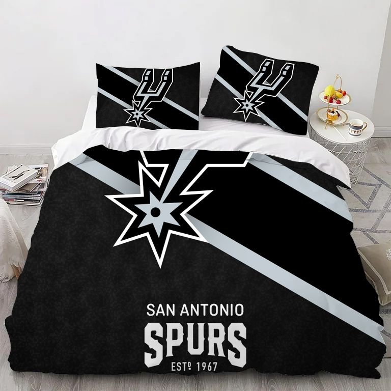 San Antonio Basketball Bedding Set