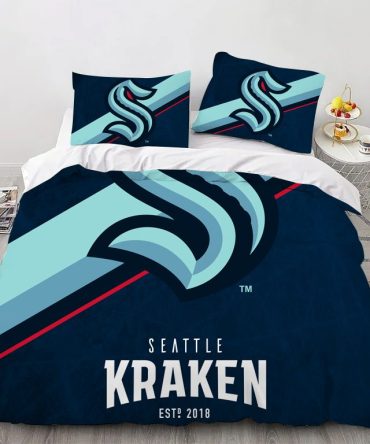 Seattle Hockey Sport Bedding Set
