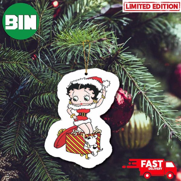 Sexy Betty Boop Christmas Gift 2023 Holiday For Tree Decorations Ornament