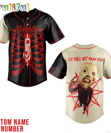 Slipknot Old Does Not Mean Dead  Baseball Jersey