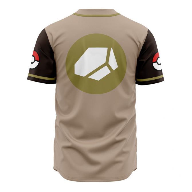 Stone Edges Pokémon Baseball Jersey – Stylish Unisex Fan Apparel For Gamers & Collectors - Image 2