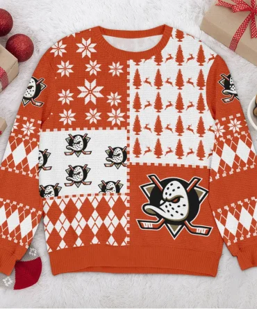 Special Release Anaheim Ducks NHL Ugly Sweater All Over Prints Christmas Season HONHL180924SW26