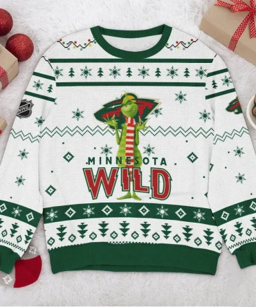 Special Release Minnesota Wild NHL Ugly Sweater All Over Prints Christmas Season HONHL170924SW20MW