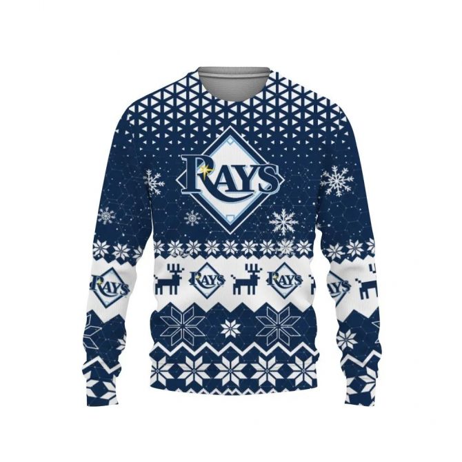 Tampa Bay Rays Ugly Christmas Sweater, MLB Christmas Sweater