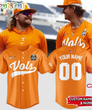 Tennessee Volunteers Champion 2024 NCAA Division I Baseball Jersey Shirt