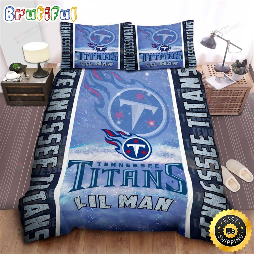 Tennessee Titans Bedding Set,Custom Name Tennessee Titans Duvet Covers