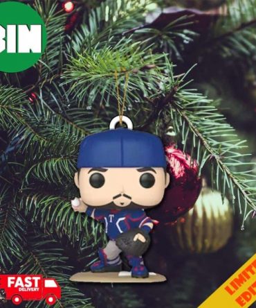 Texas Rangers Exclusive Funko Pop MLB World Series 2023 Champions Ver 2 Christmas Tree Decorations Ornament