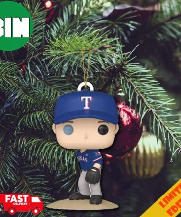 Texas Rangers Exclusive Funko Pop MLB World Series 2023 Champions Ver 5 Christmas Tree Decorations Ornament