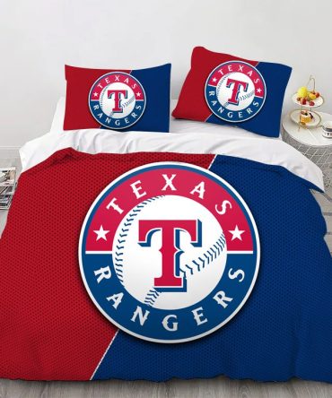Texas Baseball Sport Bedding Set