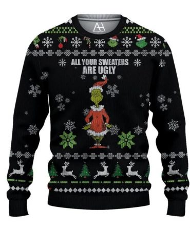 The Grinch Christmas Holiday Ugly Sweater, Grinch Holiday Sweater