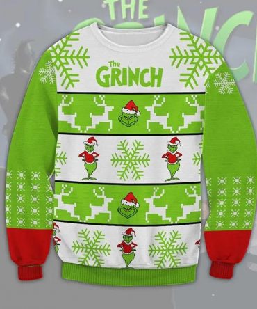 The Grinch Christmas Sweater, Grinch Holiday Sweater