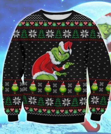 The Grinch Stolen Ugly Sweater, Grinch Holiday Sweater