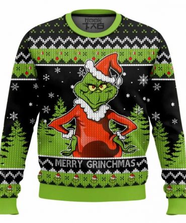 The Grinch Ugly Christmas Sweater, Grinch Holiday Sweater