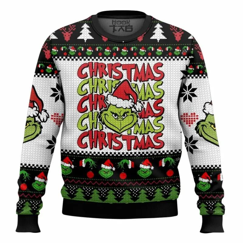 The Grinch Ugly Sweater, Grinch Holiday Sweater