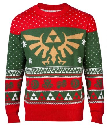 The Legend of Zelda Xmas in Hyrule Knitted Ugly Sweater