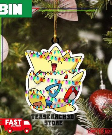 Togepi Pokemon Led Christmas 2023 Tree Decorations Xmas Gift Ornament