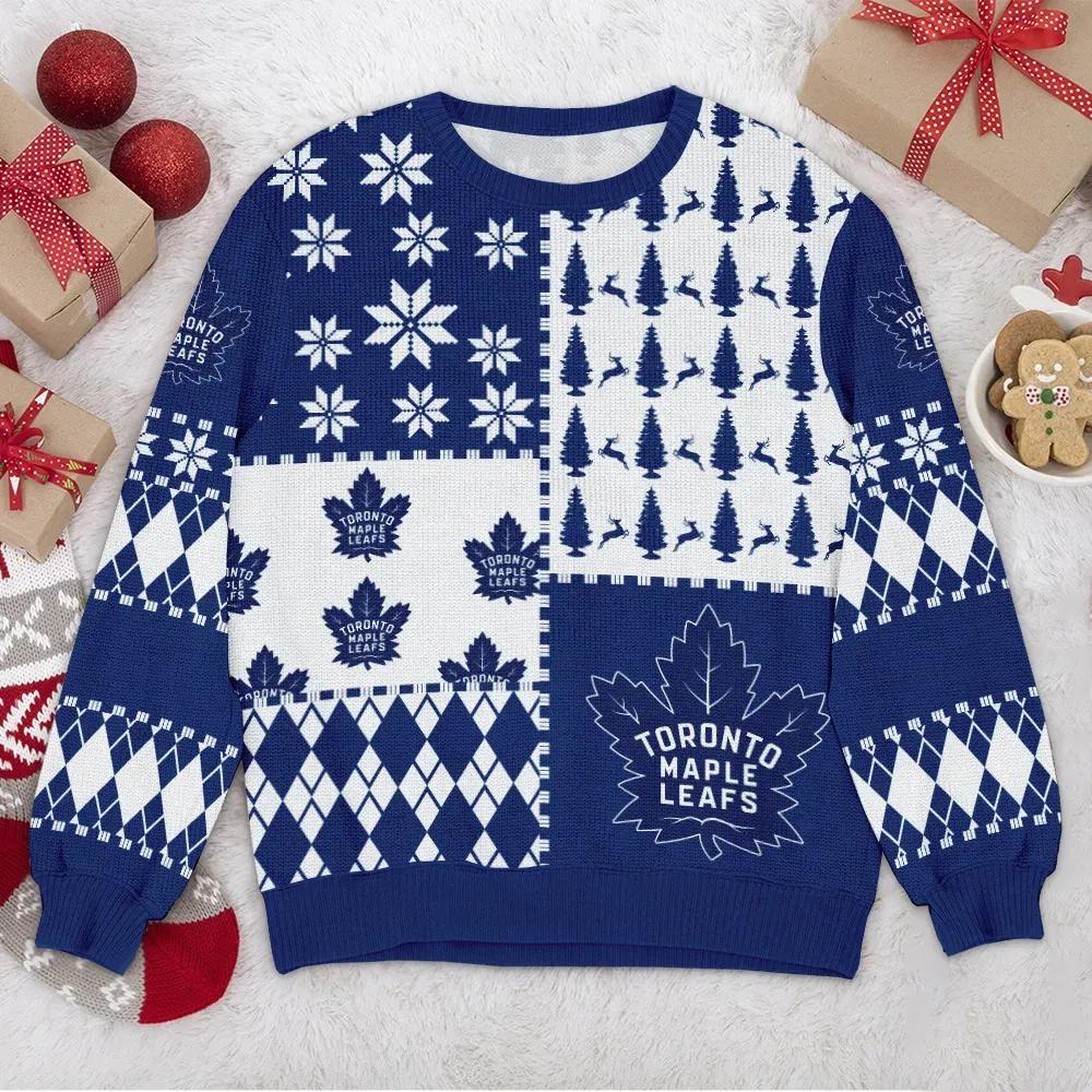 Toronto Maple Leafs NHL Ugly Christmas Sweater, NHL Christmas Sweater