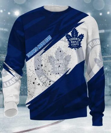 Toronto Maple Leafs Ugly Christmas Sweater, NHL Christmas Sweater