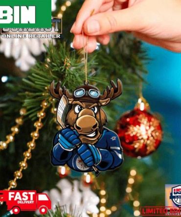Traditional NHL Winnipeg Jets Mascot Christmas Tree Decorations 2023 Ornament